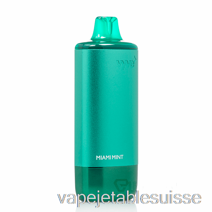 Vape Suisse Vyve 10000 Jetable Miami Menthe